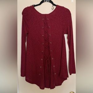 Detail back long sleeve